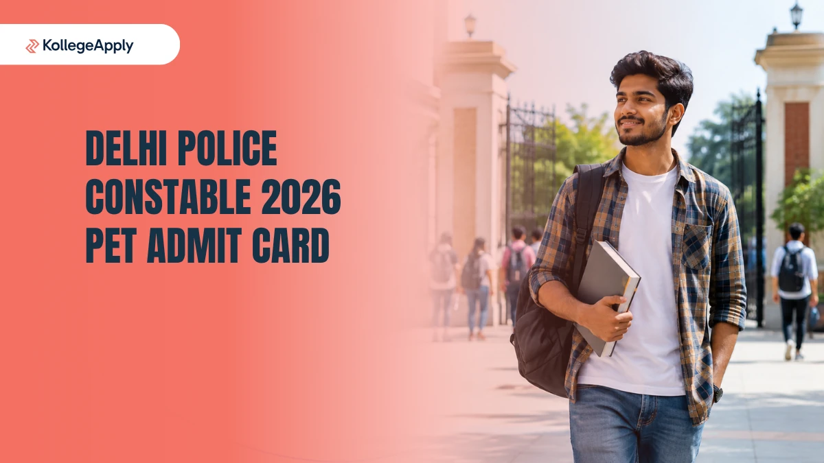 Delhi Police Constable PET Admit Card 2026 Out: Check Schedule