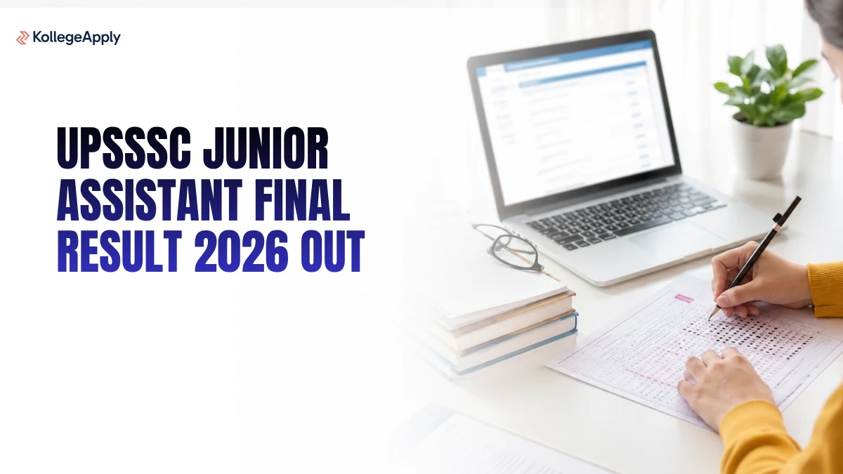 UPSSSC Junior Assistant Final Result 2026 Out                     
