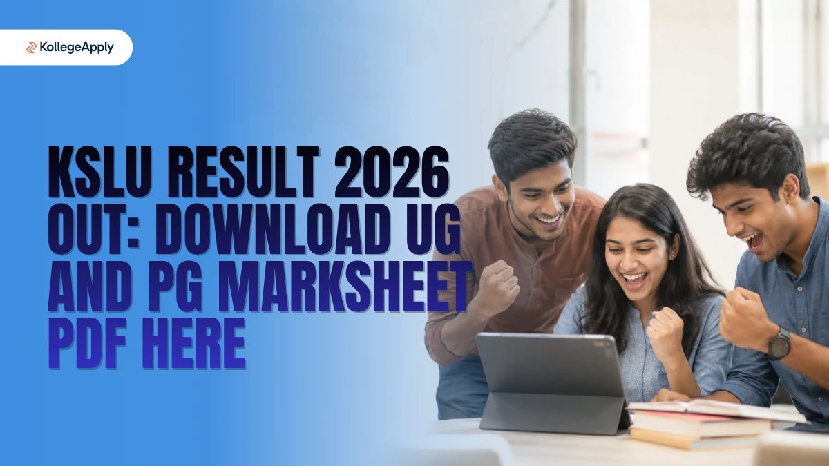 KSLU Result 2026 Out: Download UG and PG Marksheet PDF & Other Details Here