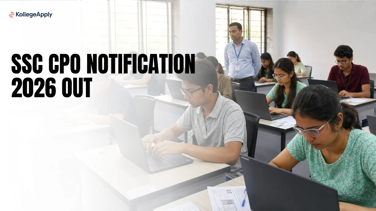 SSC CPO Notification 2026 Out: Check 4000+ Vacancy, Dates and Fee