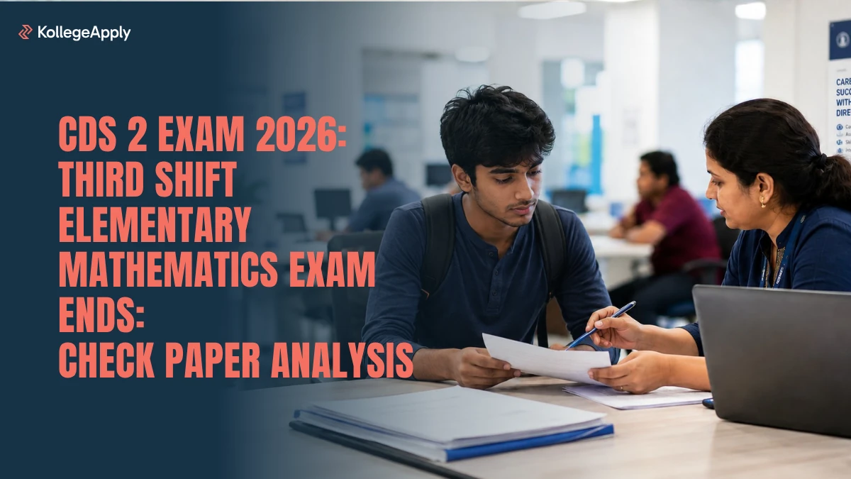 CDS 2 Exam 2026: Elementary Mathematics Exam Ends, Check Paper Analysis and Student Reactions Here