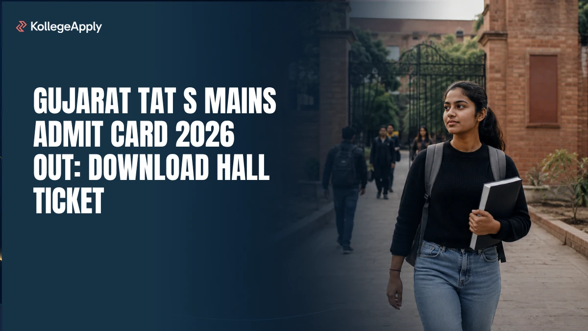 Gujarat TAT S Mains Admit Card 2026 Out Download Hall Ticket