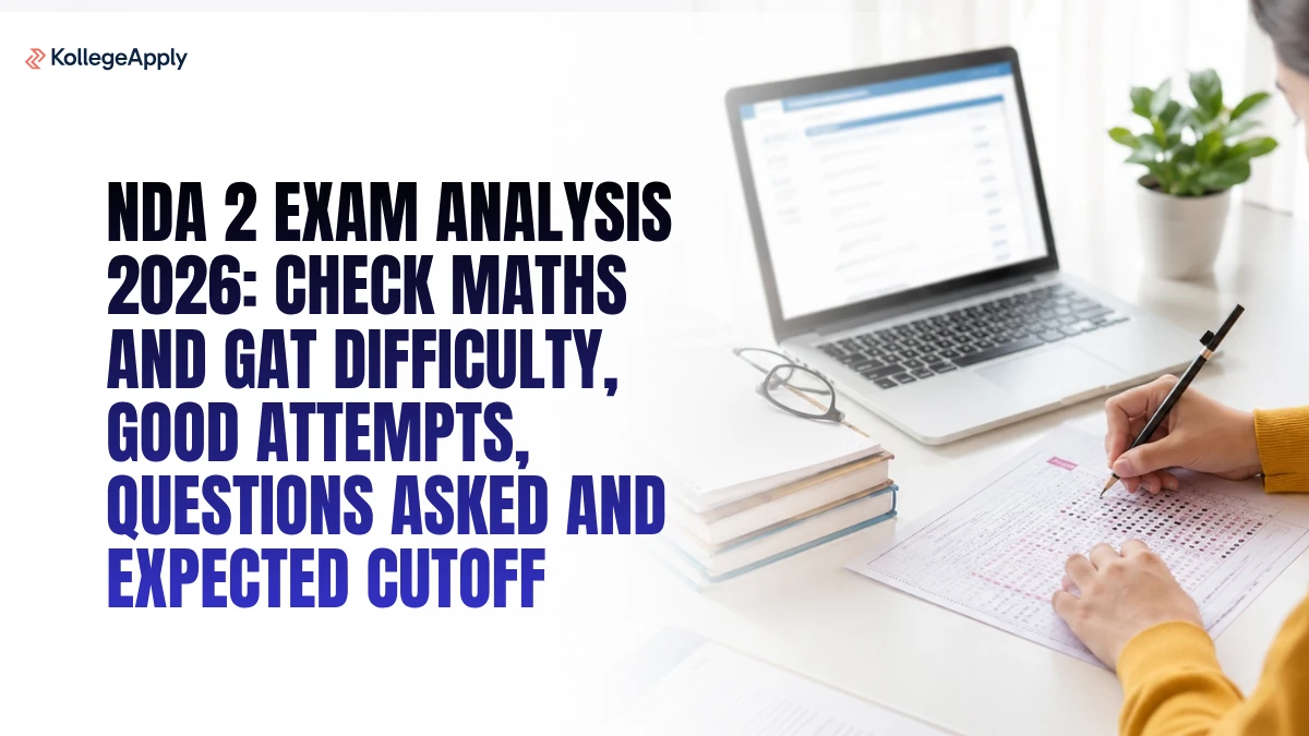 NDA 2 Exam Analysis 2026: Check Maths and GAT Difficulty, Questions Asked and Expected Cutoff