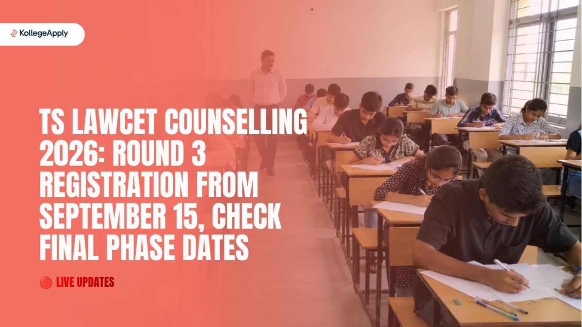 TS LAWCET Counselling 2026: Round 3 Registration From September 15, Check Final Phase Dates