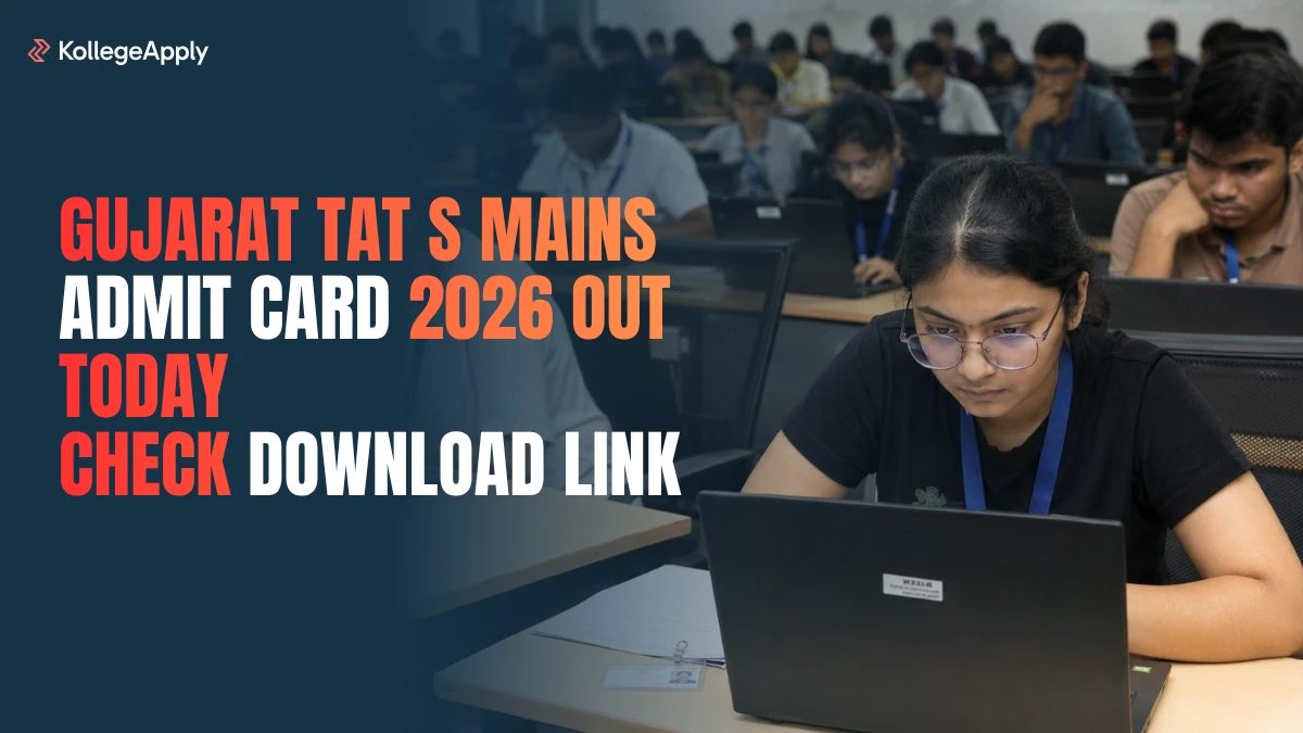 Gujarat TAT S Mains Admit Card 2026 Out Today, Check Download Link