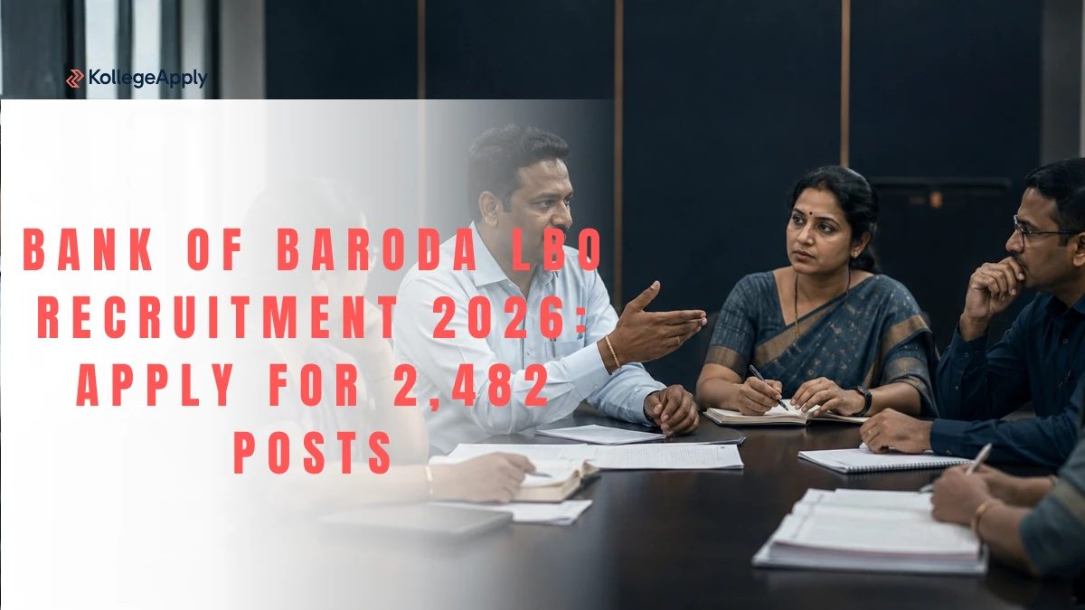 Bank of Baroda LBO Recruitment 2026 Closing Soon: Apply for 2,482 Posts              