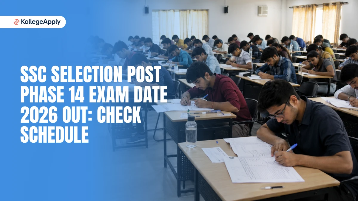 SSC Selection Post Phase 14 Exam Date 2026 Out: Check Schedule
