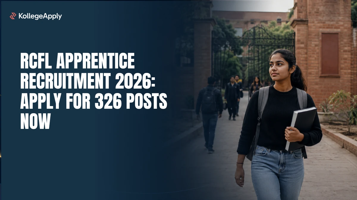 RCFL Apprentice Recruitment 2026: Apply for 326 Posts Now    