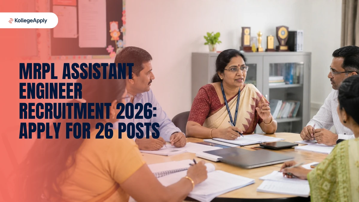 MRPL Assistant Engineer Recruitment 2026: Apply for 26 Posts
