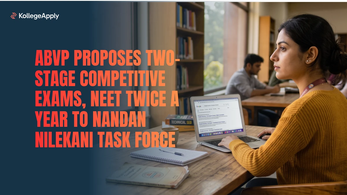 ABVP Proposes Two-Stage Competitive Exams, NEET Twice a Year to Nandan Nilekani Task Force