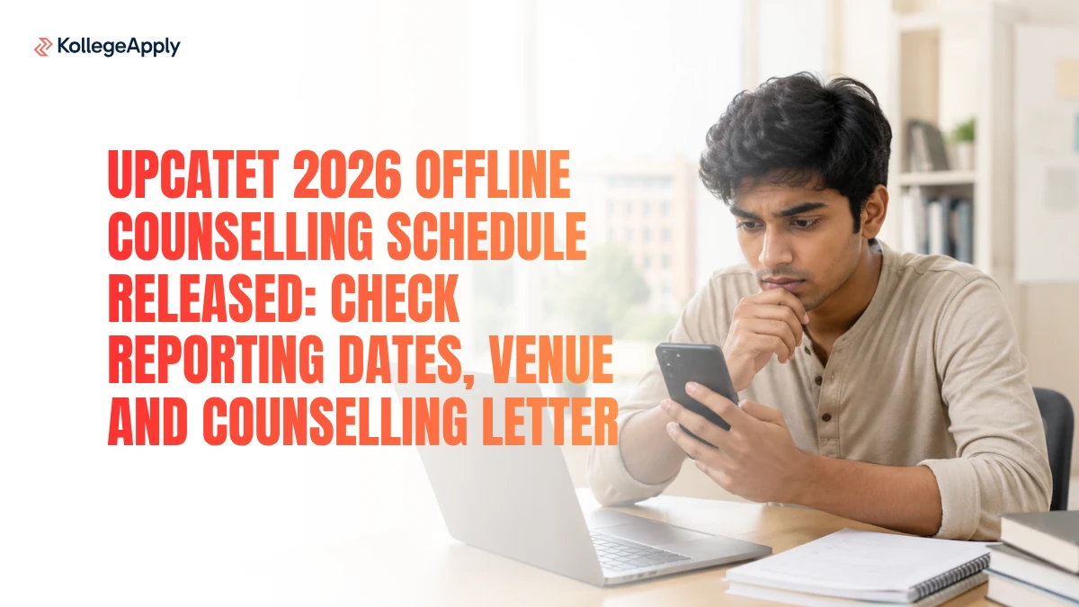 UPCATET 2026 Offline Counselling Schedule Released: Check Reporting Dates, Venue, Counselling Letter