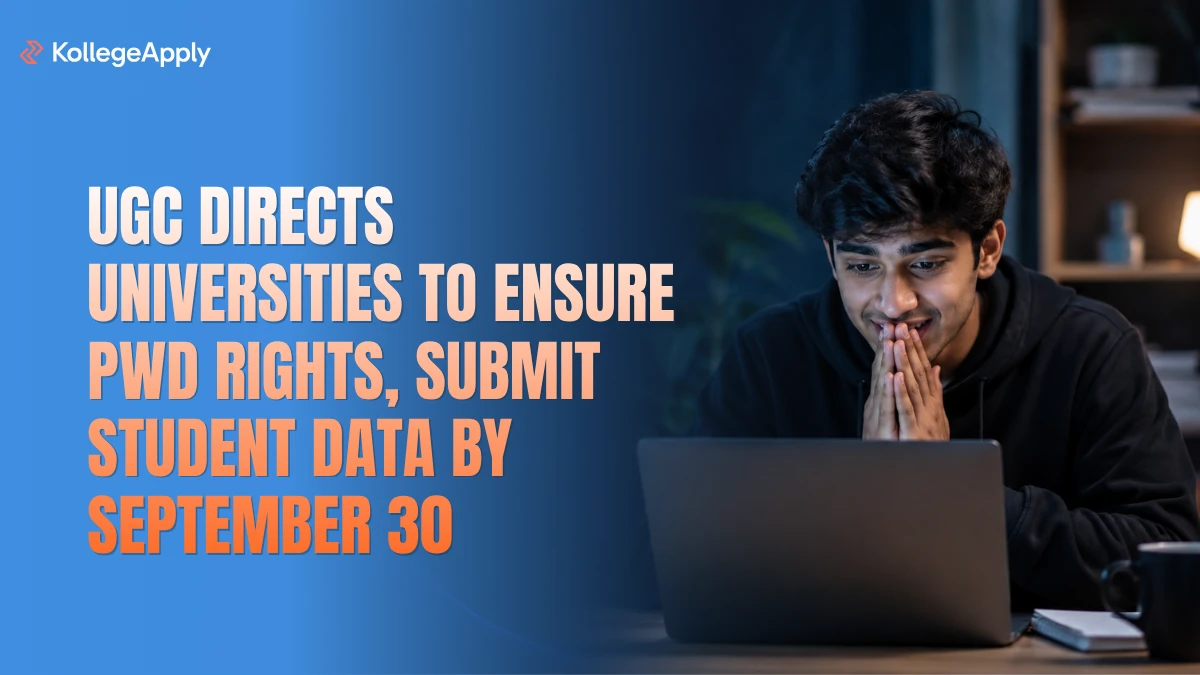 UGC Directs Universities to Ensure PwD Rights, Submit Student Data by September 30; Details Here