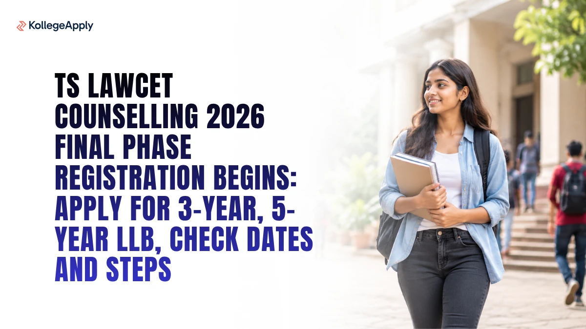 TS LAWCET Counselling 2026 Final Phase Registration Begins: Apply for 3-Year, 5-Year LLB