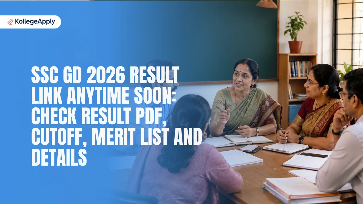 SSC GD 2026 Result Link Anytime Soon at ssc.gov.in: Check Result PDF, Cutoff, Merit List and Details