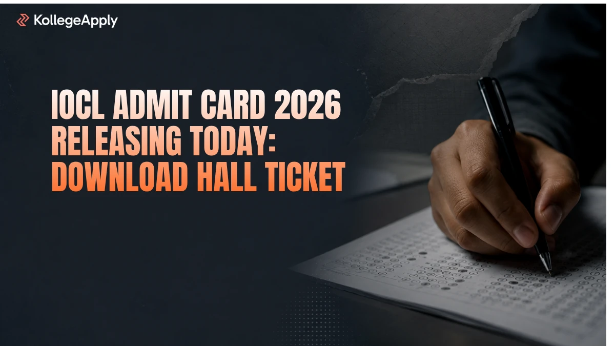 IOCL Admit Card 2026 Releasing Today: Download Hall Ticket   
