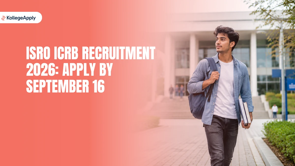 ISRO ICRB Recruitment 2026: Tomorrow Last Date to Apply                
