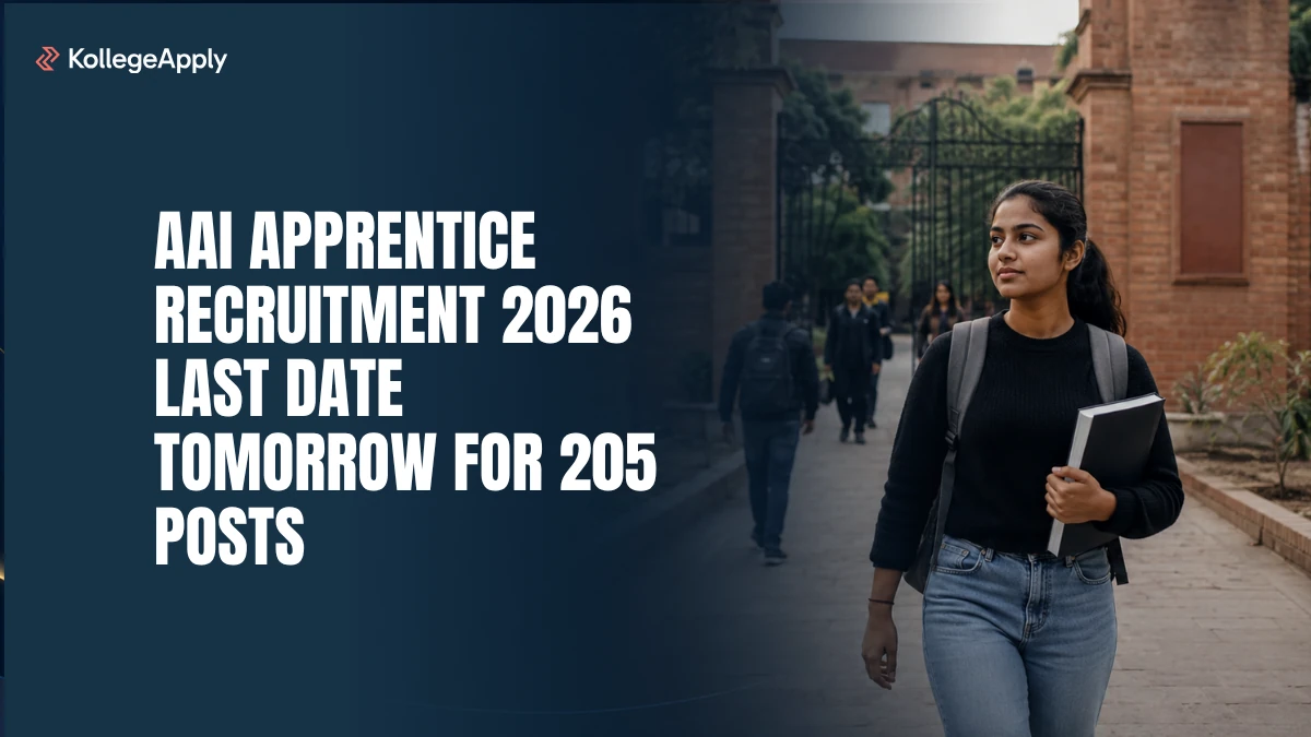 AAI Apprentice Recruitment 2026 Last Date Tomorrow for 205 Posts