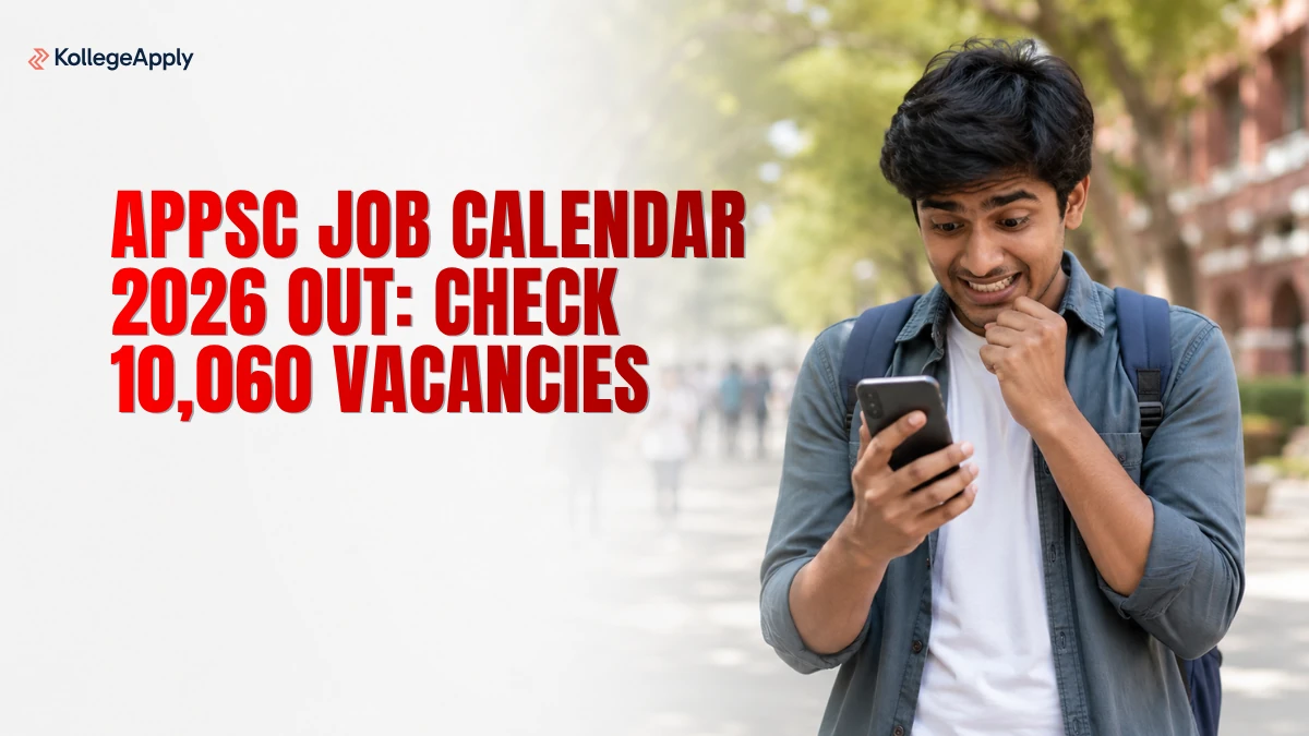APPSC Job Calendar 2026 Out: Check 10,060 Vacancies          