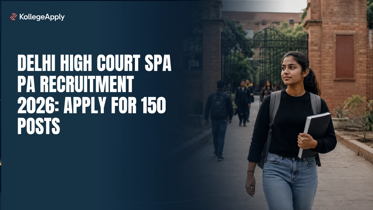 Delhi High Court SPA PA Recruitment 2026: Apply for 150 Posts
