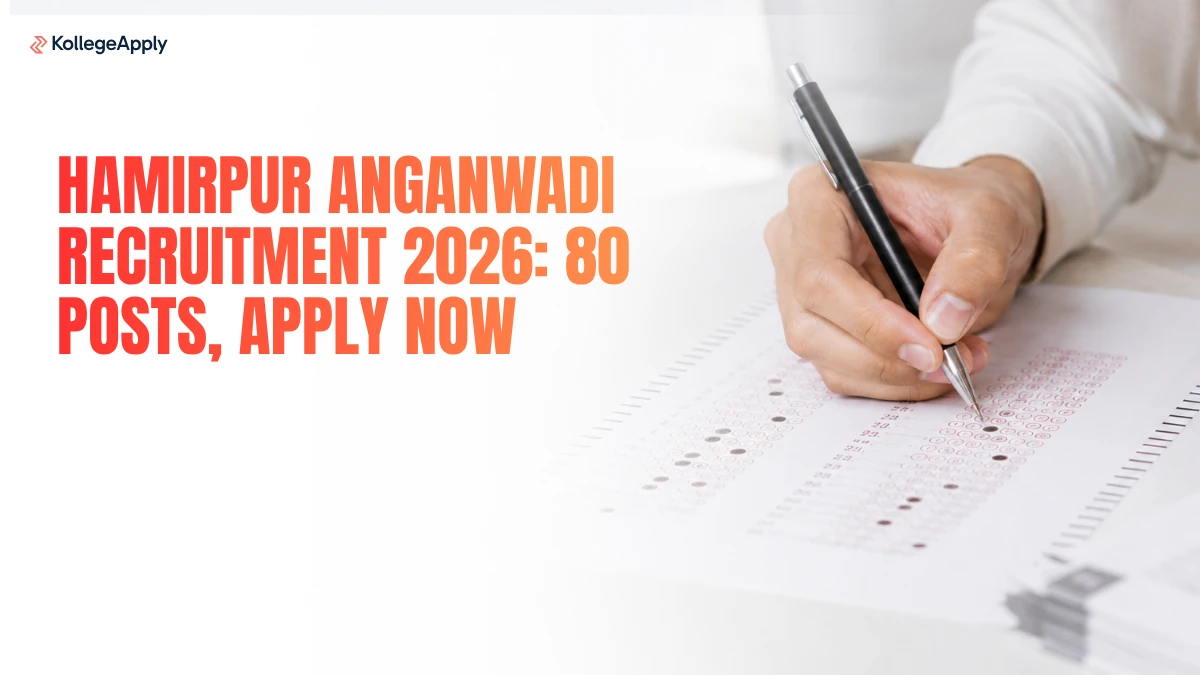 Hamirpur Anganwadi Recruitment 2026: 80 Posts, Apply Now    
