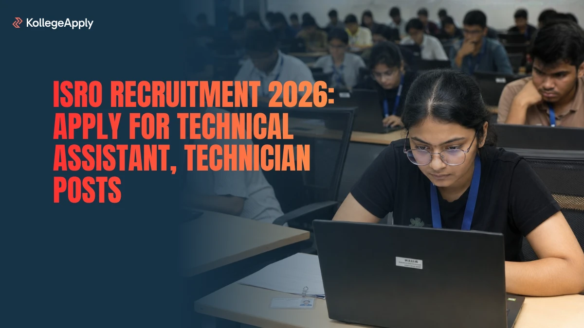 ISRO Recruitment 2026: Apply for Technical Assistant, Technician Posts