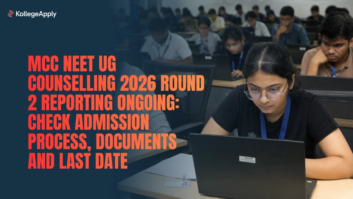 MCC NEET UG Counselling 2026 Round 2 Reporting Ongoing: Check Admission Process, Documents Here