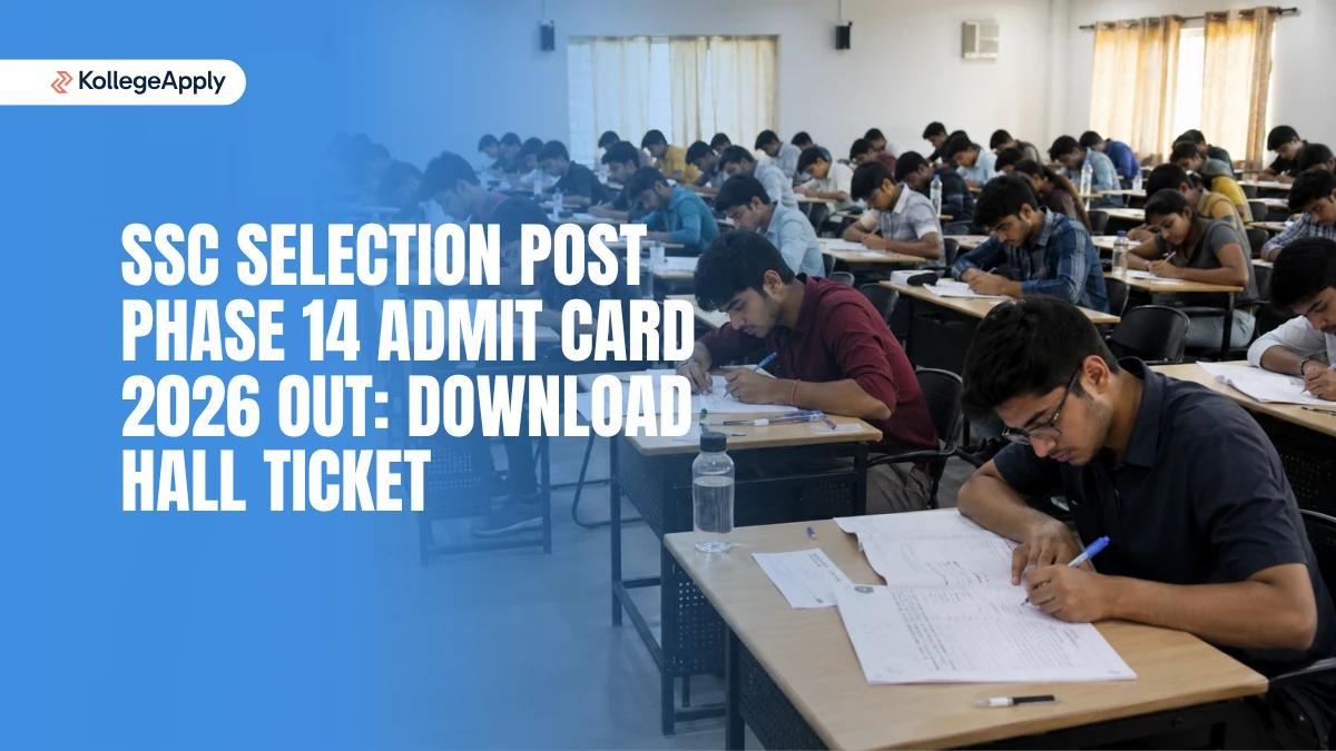 SSC Selection Post Phase 14 Admit Card 2026 Out: Download Hall Ticket