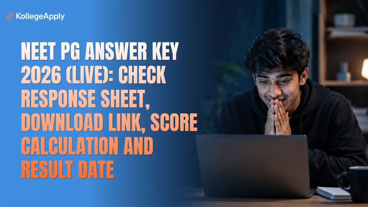 NEET PG Answer Key 2026: Check Response Sheet, Download Link, Score Calculation, Result Date
