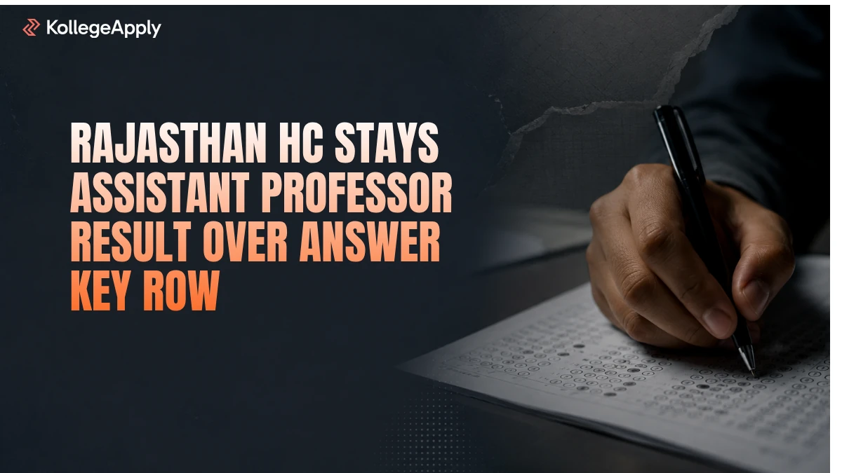 Rajasthan HC Stays Assistant Professor Result Over Answer Key Row