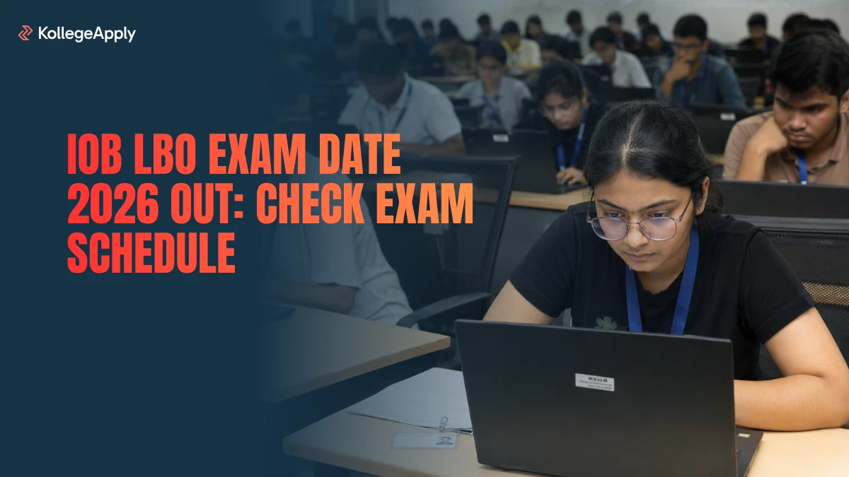IOB LBO Exam Date 2026 Out: Check Exam Schedule              