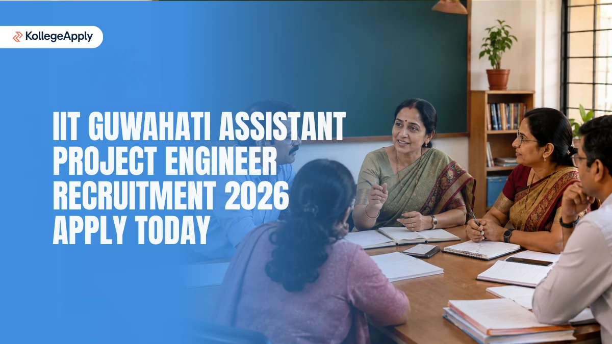 IIT Guwahati Assistant Project Engineer Recruitment 2026 Apply Today