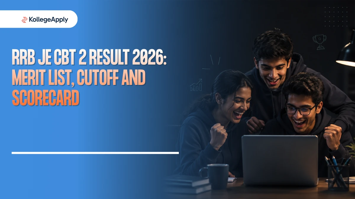 RRB JE CBT 2 Result 2026: Merit List, Cutoff and Scorecard       