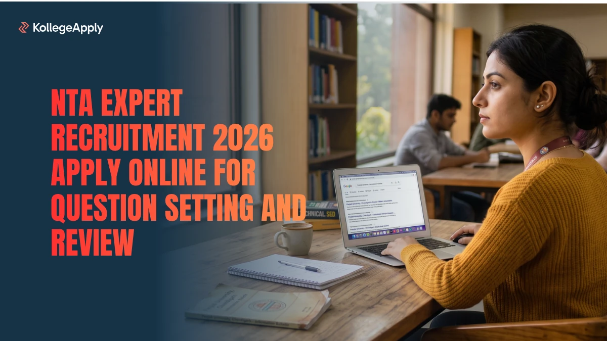 NTA Expert Recruitment 2026 Apply Online for Question Setting and Review