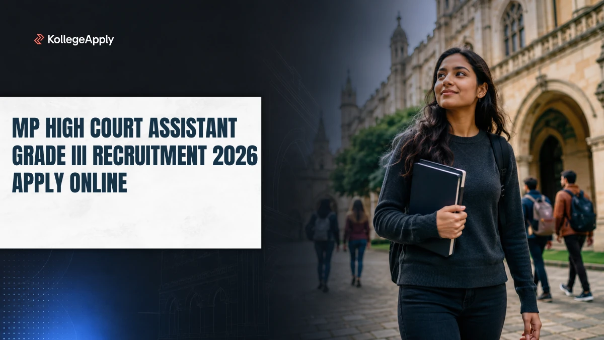 MP High Court Assistant Grade III Recruitment 2026 Apply Online