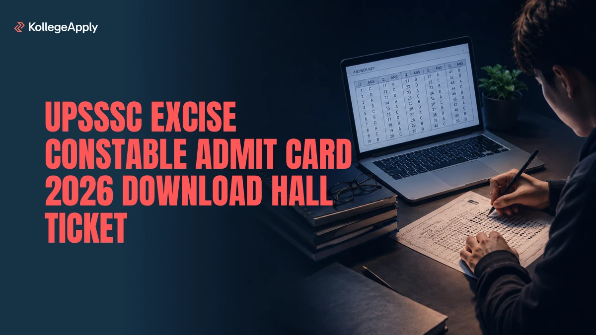 UPSSSC Excise Constable Admit Card 2026 Download Hall Ticket