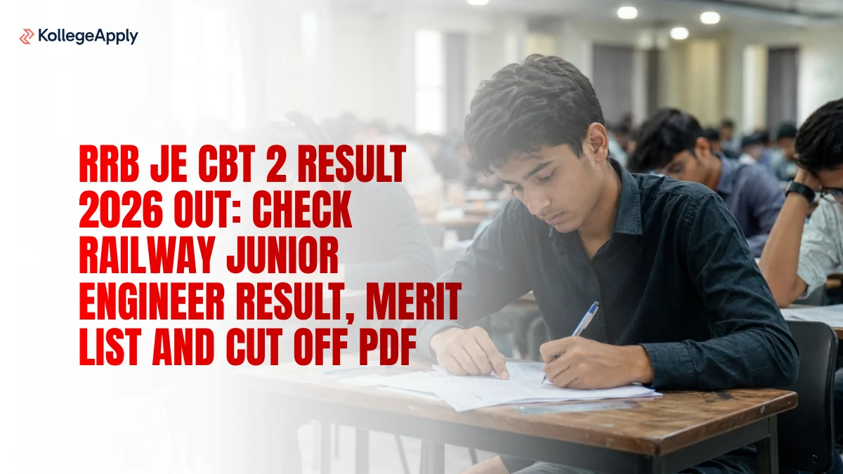 RRB JE CBT 2 Result 2026 Out: Check Railway Junior Engineer Result, Merit List and Cut Off PDF
