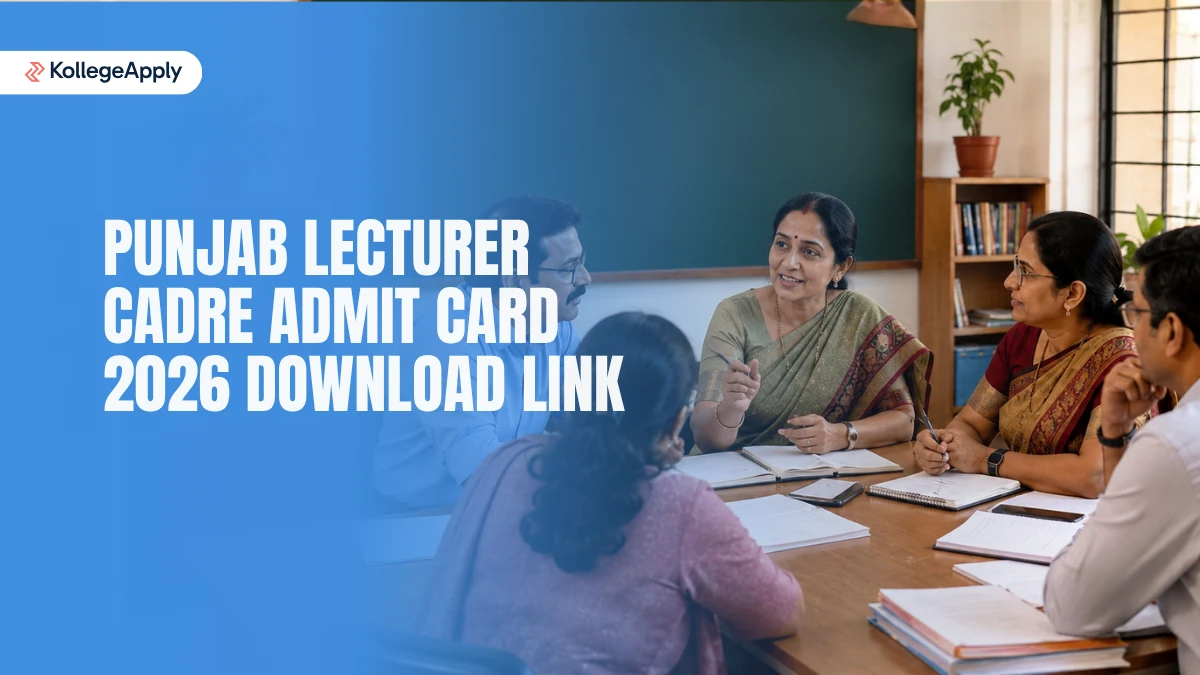 Punjab Lecturer Cadre Admit Card 2026 Download Link            
