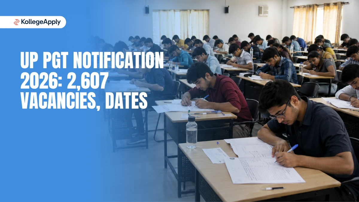 UP PGT Notification 2026: 2,607 Vacancies, Dates            
