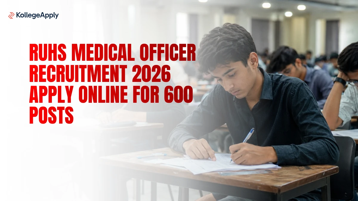 RUHS Medical Officer Recruitment 2026 Apply Online for 600 Posts