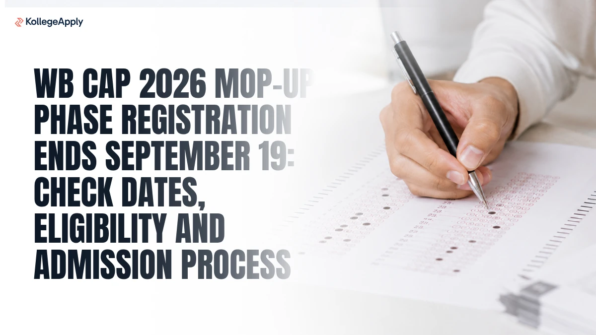 WB CAP 2026: Mop-Up Phase Registration Ends September 19, Check Dates, Eligibility Here