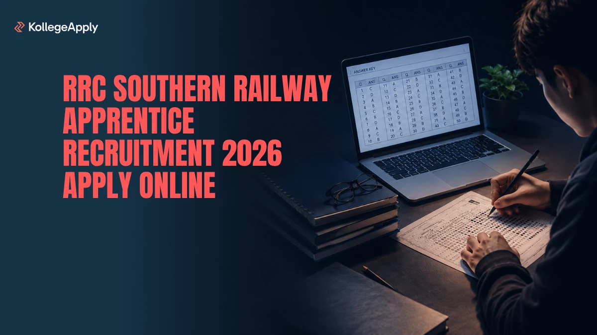RRC Southern Railway Apprentice Recruitment 2026 Apply Online