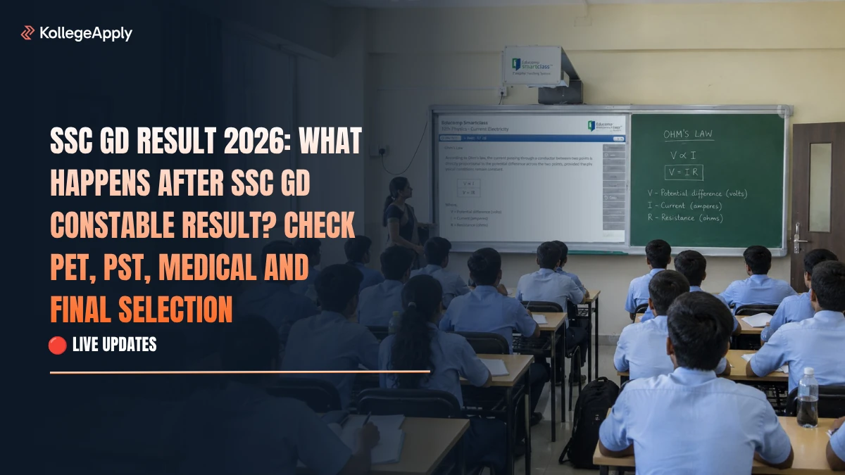 SSC GD Result 2026: What Happens After SSC GD Constable Result? Check PET, PST & Other Selection 