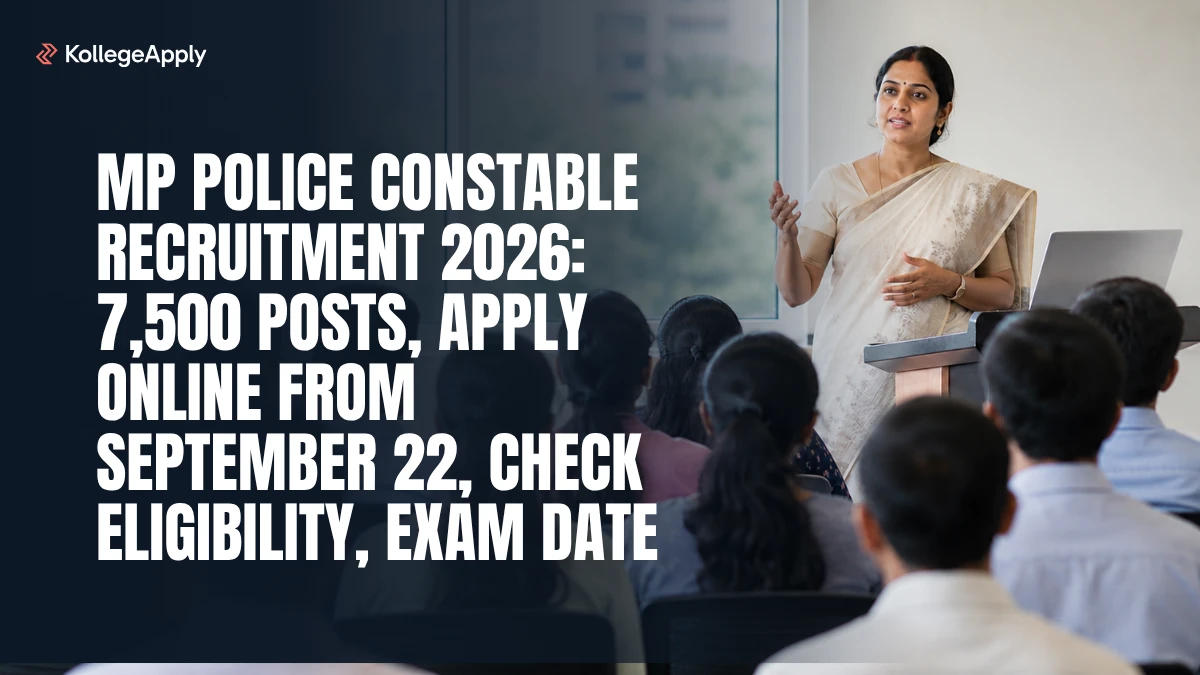 MP Police Constable Recruitment 2026: Check Post, Online Form Start Date ,Eligibility, Exam Date
