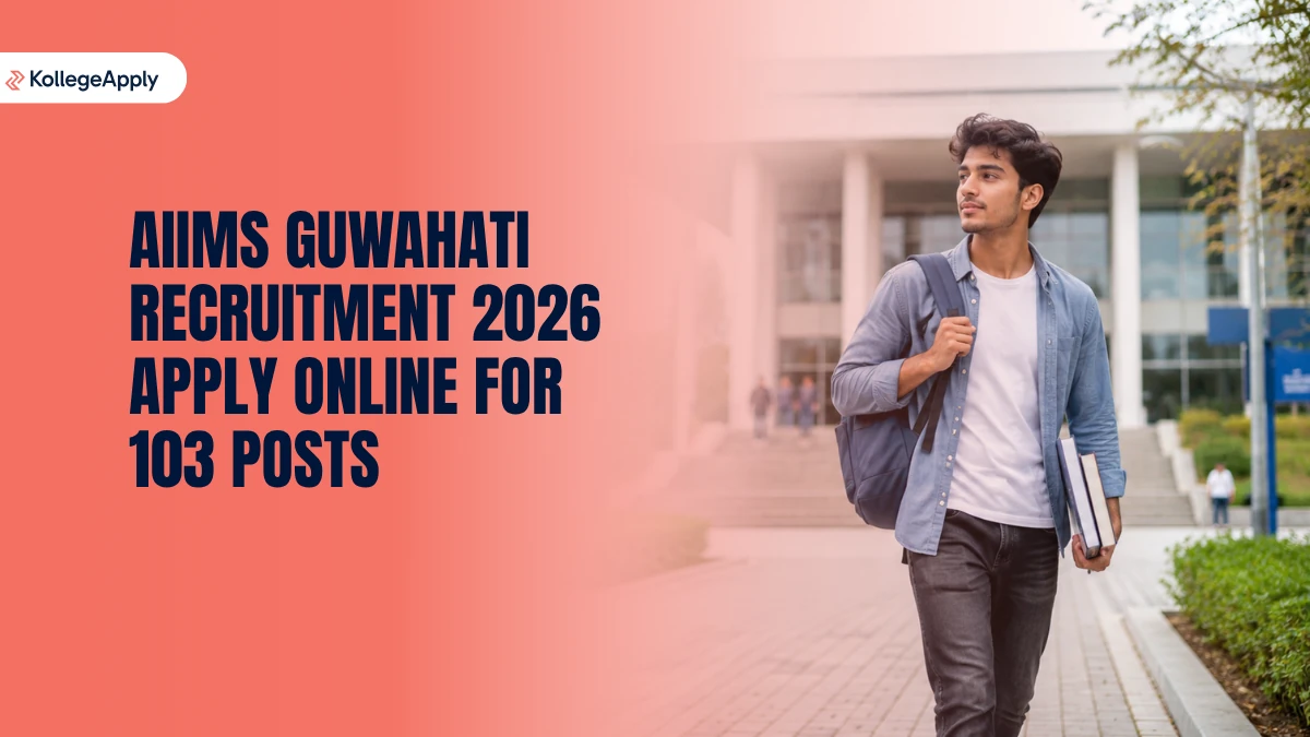 AIIMS Guwahati Recruitment 2026 Apply Online for 103 Posts   