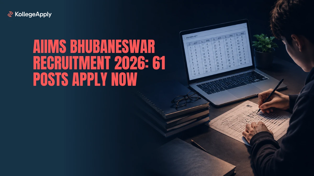 AIIMS Bhubaneswar Recruitment 2026: 61 Posts Apply Now      