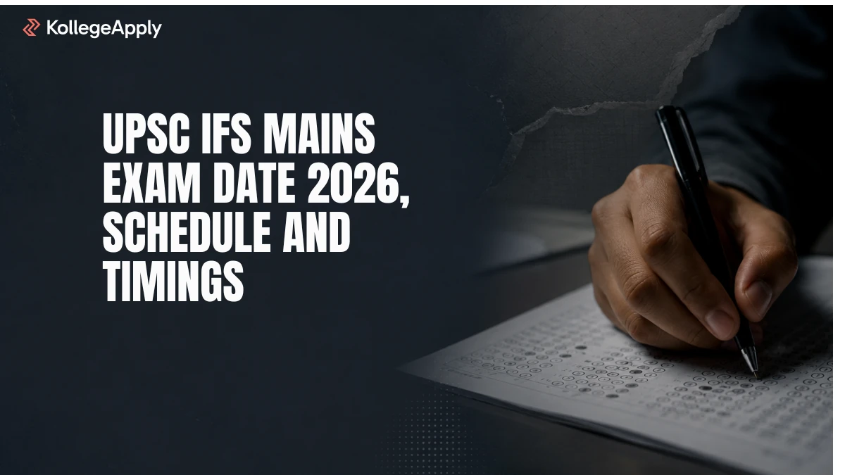 UPSC IFS Mains Exam Date 2026, Schedule and Timings         