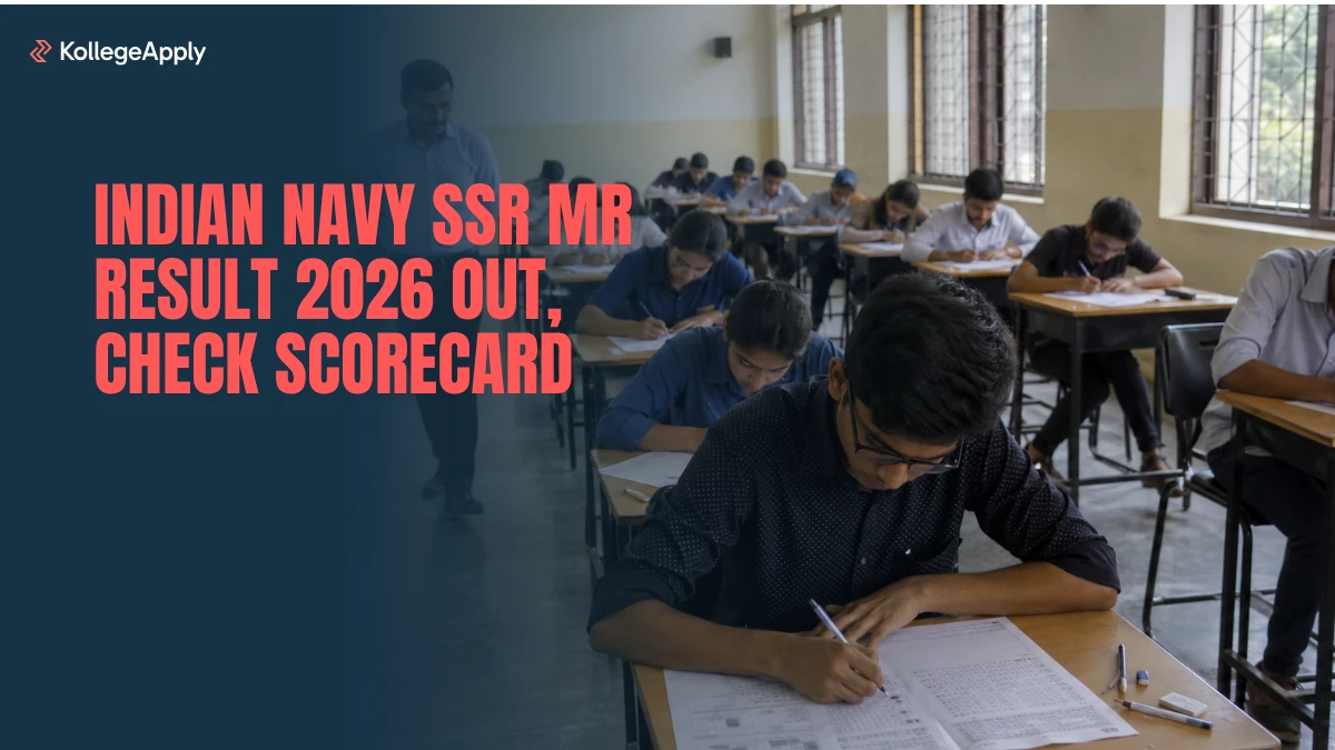 Indian Navy SSR MR Result 2026 Out, Check Scorecard             