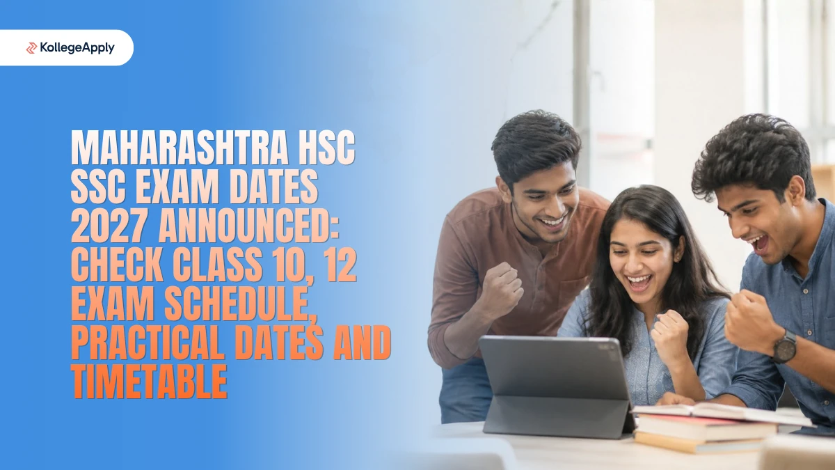 Maharashtra HSC SSC Exam Dates 2027: Check Class 10, 12 Exam Schedule, Practical Dates and Timetable