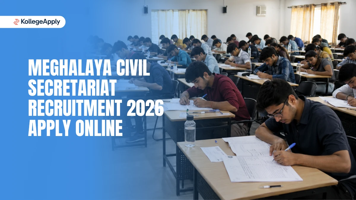 Meghalaya Civil Secretariat Recruitment 2026 Apply Online          