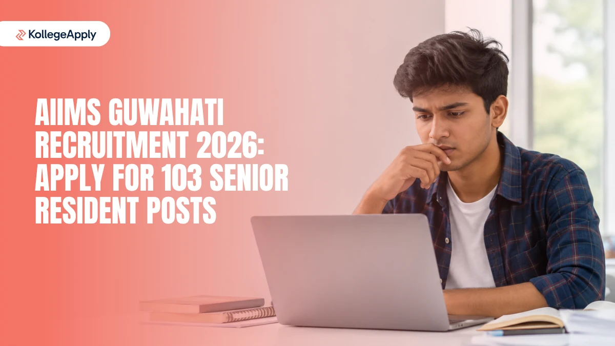 AIIMS Guwahati Recruitment 2026: Apply for 103 Senior Resident Posts